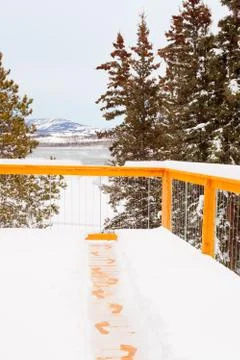 Argh, winter is here! Stock Photos