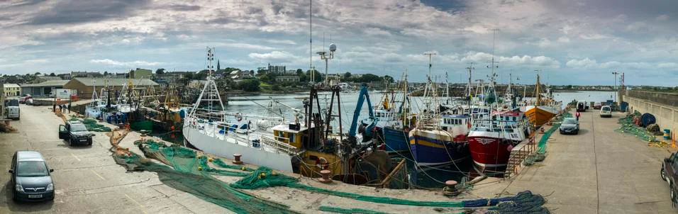 Arglass harbour co.down Stock Photos