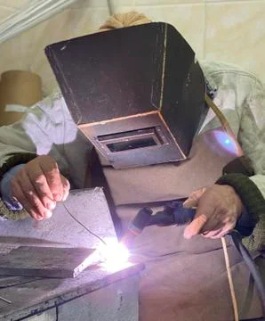 Argon man Foto stock