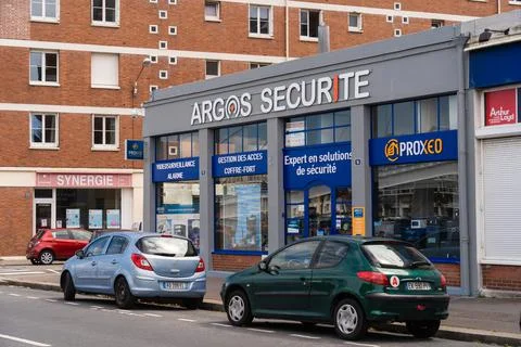 Argos Security realizes the intervention on all alarm systems, camera, trunk, Stock Photos