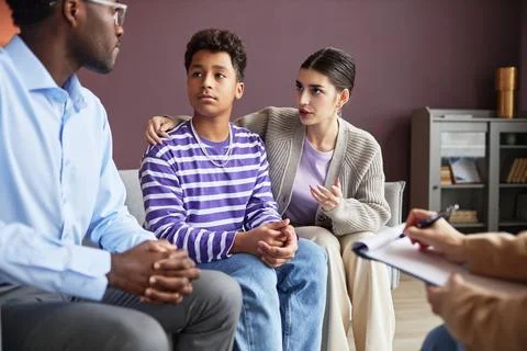 Arguing about Parents Methods Stock Photos