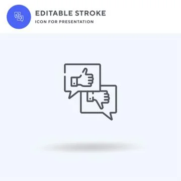 Argument icon vector, filled flat sign, solid pictogram isolated on white, logo Stock Illustration
