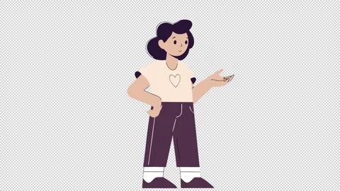 Argument with Persuasion. Animation of a Gesture of Proof Stock Footage 329221225