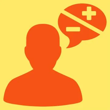 Arguments icon from Business Bicolor Set Stock Illustration