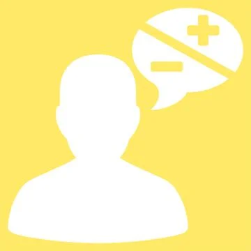 Arguments icon from Business Bicolor Set Stock Illustration