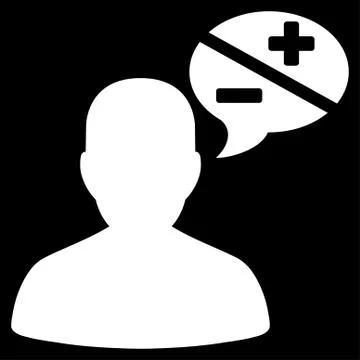 Arguments icon Stock Illustration
