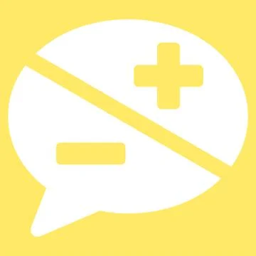Arguments Vector Icon Stock Illustration