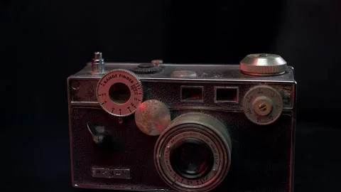 Argus vintage camera Stock Footage 144032145