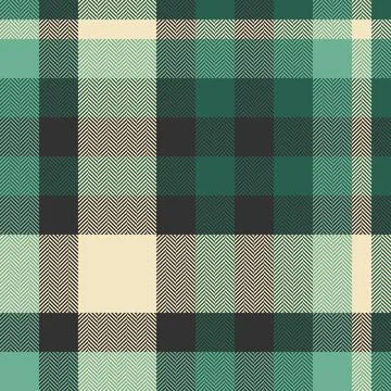 Argyle fabric textile vector, down tartan pattern seamless. Variety check b.. 库存插图