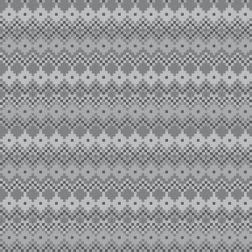 Argyle Fair Isle Seamless Pattern Design Stock Illustration