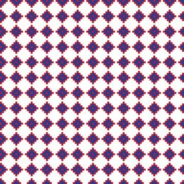 Argyle Fair Isle Seamless Pattern Design Stock Illustration