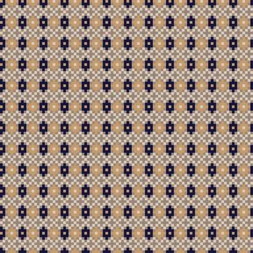 Argyle Fair Isle Seamless Pattern Design Illustrazione stock