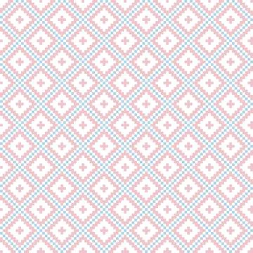 Argyle Fair Isle Seamless Pattern Design Illustrazione stock
