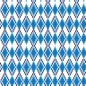 Argyle Fair Isle Seamless Pattern Design Illustrazione stock