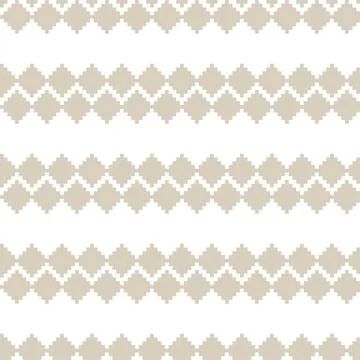 Argyle Fair Isle Seamless Pattern Design Stock Illustration