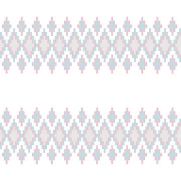 Argyle Fair Isle Seamless Pattern Design Illustrazione stock