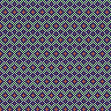 Argyle Fair Isle Seamless Pattern Design Illustrazione stock