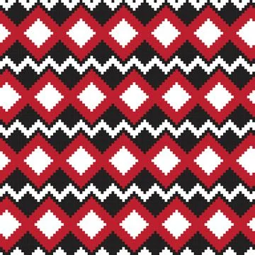 Argyle Fair Isle Seamless Pattern Design Stock Illustration