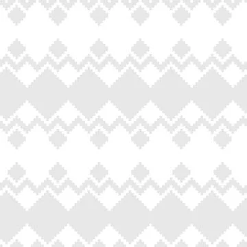 Argyle Fair Isle Seamless Pattern Design Stock Illustration