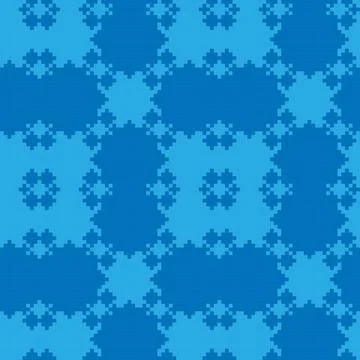 Argyle Fair Isle Seamless Pattern Design Stock Illustration