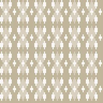 Argyle Fair Isle Seamless Pattern Design Stock Illustration