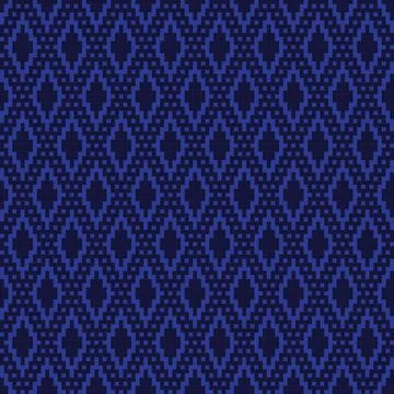 Argyle Fair Isle Seamless Pattern Design Stock Illustration