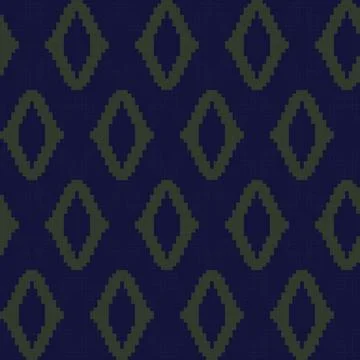 Argyle Fair Isle Seamless Pattern Design Stock Illustration