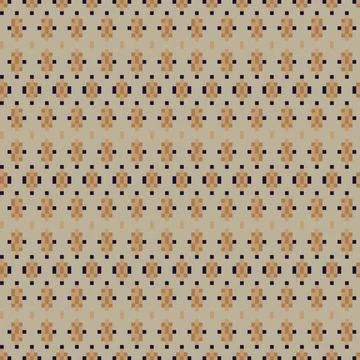 Argyle Fair Isle Seamless Pattern Design Stock Illustration