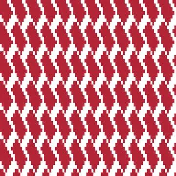 Argyle Fair Isle Seamless Pattern Design Stock Illustration