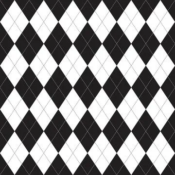 Argyle harlequin vector seamless pattern Stock Illustration