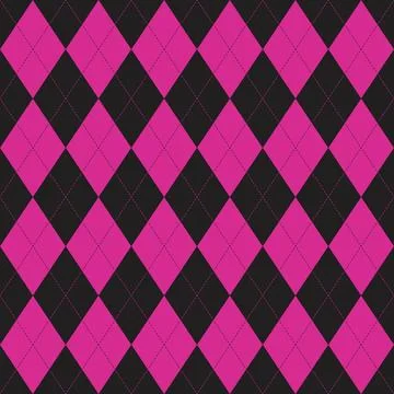 Argyle harlequin vector seamless pattern Stock Illustration