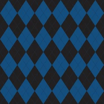 Argyle harlequin vector seamless pattern Stock Illustration