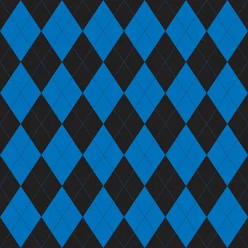 Argyle harlequin vector seamless pattern Stock Illustration