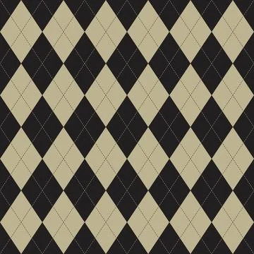 Argyle harlequin vector seamless pattern Stock Illustration