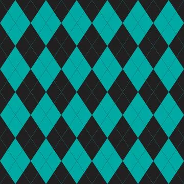 Argyle harlequin vector seamless pattern Illustrazione stock