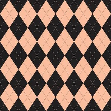 Argyle harlequin vector seamless pattern Stock Illustration