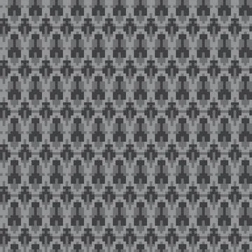 Argyle Oval Textured Knitting seamless pattern design in grey Stock Illustration