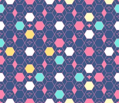 Argyle pattern. Arabic seamless ornament Illustrazione stock