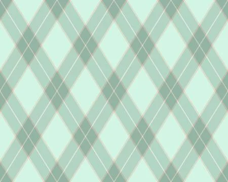 Argyle pattern of geometric rhombus. Harlequin check wallpaper design. Clas.. Illustrazione stock