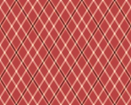 Argyle pattern of geometric rhombus. Harlequin check wallpaper design. Clas.. Stock Illustration