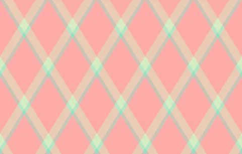 Argyle pattern of geometric rhombus. Harlequin check wallpaper design. Clas.. Stock Illustration