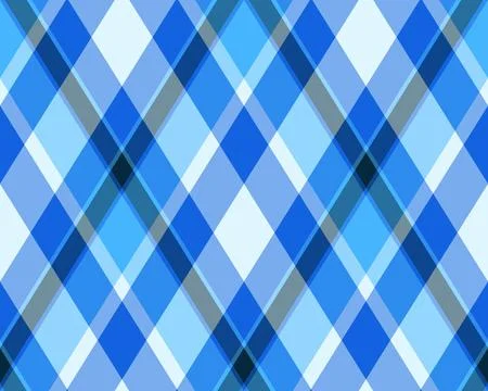 Argyle pattern of geometric rhombus. Harlequin check wallpaper design. Clas.. Illustrazione stock