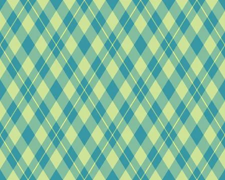Argyle pattern of geometric rhombus. Harlequin check wallpaper design. Clas.. Illustrazione stock
