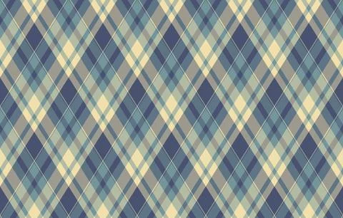 Argyle pattern of geometric rhombus. Harlequin check wallpaper design. Clas.. Stock Illustration