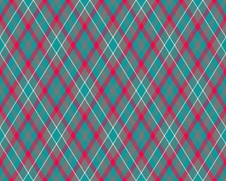 Argyle pattern of geometric rhombus. Harlequin check wallpaper design. Clas.. イラスト素材