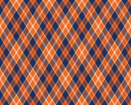 Argyle pattern of geometric rhombus. Harlequin check wallpaper design. Clas.. Illustrazione stock