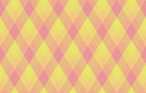Argyle pattern of geometric rhombus. Harlequin check wallpaper design. Clas.. Stock Illustration