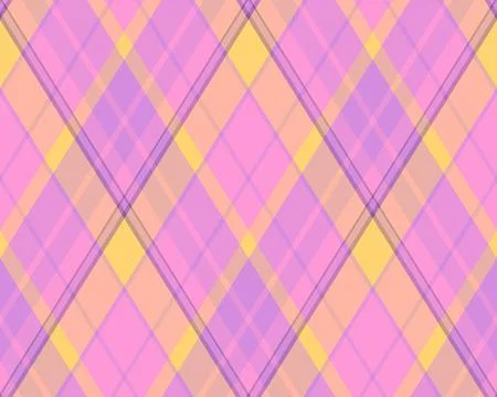 Argyle pattern of geometric rhombus. Harlequin check wallpaper design. Clas.. 스톡 일러스트