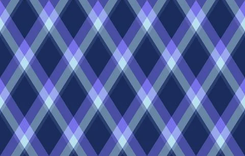 Argyle pattern of geometric rhombus. Harlequin check wallpaper design. Clas.. Stock Illustration