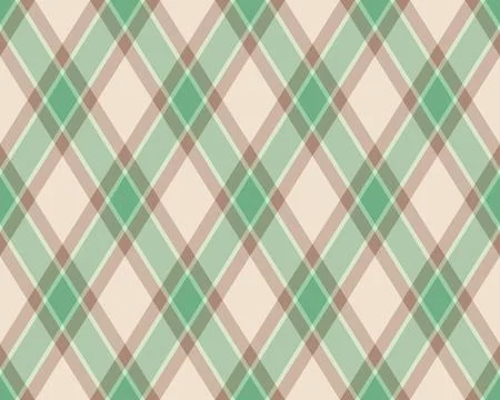 Argyle pattern of geometric rhombus. Harlequin check wallpaper design. Clas.. Stock Illustration